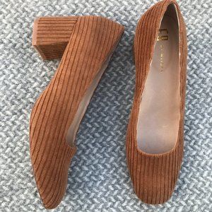 New in Box E8 by MIISTA COLLEN Corduroy Pumps - Size 41 US 10